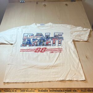 VTG Dale Jarrett Nascar No Limit Double Sided Graphic T-Shirt Size XL Chase Auth